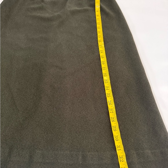 Typhany Vintage Elegant Dark Green Women's midi Skirt in size 14 - Picture 9 of 11